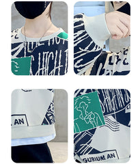 WZH301124-29 هودي ولادي قطن دافي ربيعي خريفي