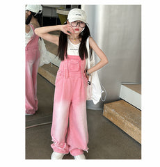 RM150424-26 طقم افرهول بناتي قطعتين ( افرهول + بلوزة كت)