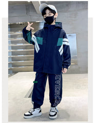 WZ261124-8 ترينج ستان قطعتين ( جكيت + بنطلون) ربيعي صيفي خريفي