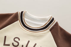 SSX220824-146 بدلة ديناصور قطن اصلي 100% قطعتين ( بلوزة + بنطلون )