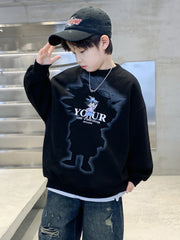 WZH301124-25 بلوزة شتوية تقيلة مبطنة فرو تقيل