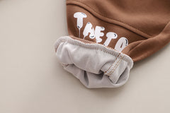 SSX220824-142 طقم ولادي قطعتين ( بلوزة + بنطلون) خريفي ربيعي