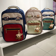 Pa060825-4  شنتة ماركة فخمة خامة تقيلة ظهر اسفنج مضاعف للراحة القصوى طبية مكفولة وضد الماء