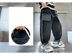 WZH301124-15 بنطلون جينز ستايل