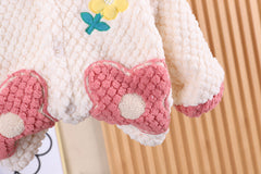 SSX220824-45 بجامة تقيلة جدا بناتي خامة ممتازة غسيل ولبس قطعتين ( جكيت + بنطلون)