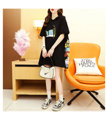 AO0524-12 بلوزة قطنية قصة واسعة