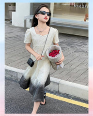 RM150424-33 فستان بناتي مودرن ناعم