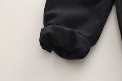 SSN040924-19 طقم ولادي 4 قطع ( جكيت مصوف + قميص ابيض + جرافة + بنطلون)