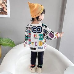 AS-2096G طقم سبورت قطني بالوان مميزة وخامة مريحة ( بلوزة فلو + فيزون)