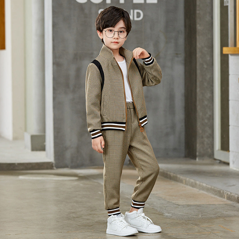 RM1227-10 طقم رسمي خريفي / بدلة قطعتين ( جكيت + بنطلون)