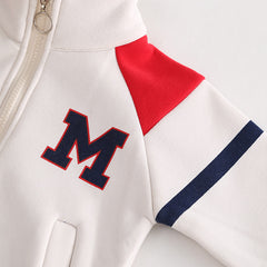 SSX220824-27 طقم ولادي شتوي تقيل مبطن فرو بالكامل قطعتين ( بلوزة + بنطلون)