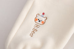 SSX220824-15 بجامة شتوي ولادي بناتي خامة ممتازة غسيل ولبس قطعتين ( جكيت + بنطلون)