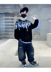 WZH301124-4 هودي قطن دافي