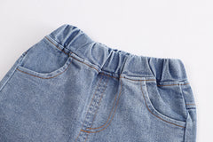 AS-2589B طقم ولادي 3 قطع ( فست صوف + قميص مصوف + بنطلون جينز )