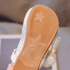 WDY260924-14 حذاء باليه بناتي صيفي ومريح للمناسبات