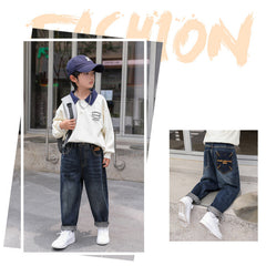 WZH301124-41  بنطلون جينز ولادي خامة ممتازة