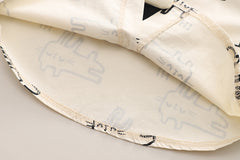 SSX220824-118 طقم ولادي 4 قطع ( قميص + فست صوف + جرافة + بنطلون )