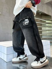 WZH301124-15 بنطلون جينز ستايل