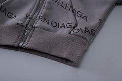 SSX220824-182 طقم ولادي قطن خريفي ربيعي 3 قطع ( جكيت + بلوزة + بنطلون)