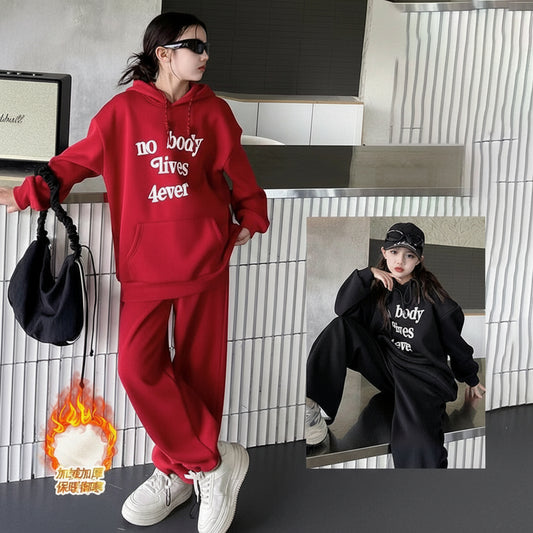 WZH191124-1 سبورت بناتي شتوي تقيل ومبطن فرو