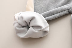 SSX220824-143 ترينج دبدوب قطن ربيعي خريفي قطعتين (بلوزة + بنطلون)