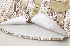 RM0608-22 طقم ولادي 3 قطع ( بلوزة + جكيت + بنطلون جينز )