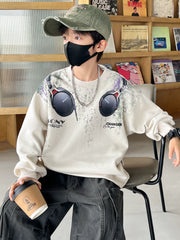 WZH301124-23 هودي قطن دافي