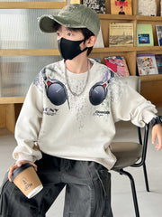 WZH301124-23 هودي قطن دافي