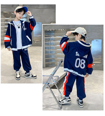 WZ261124-3 ترينج ماركة كوليتي مرتبة  خريفي شتوي ربيعي( جكيت + بنطلون)