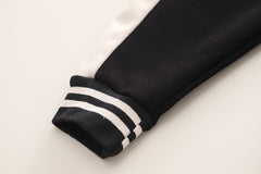 RM0608-31 طقم قطني سبورت ولادي 3 قطع ( بلوزة + جكيت + بنطلون )