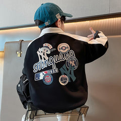 WZH301124-26 هودي ولادي قطن دافي