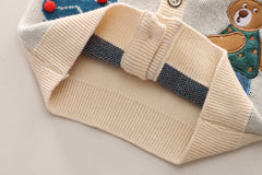 SSN040924-45 طقم تقيل خريفي شتوي ربيعي 3 قطع ( جكيت + قميص + بنطلون)