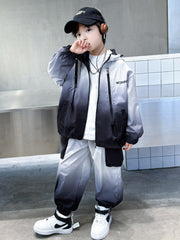 WZH301124-60  بدلة ربيعي صيفي خريفي ستان قطعتين ( جكيت + بنطلون)