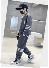 WZ261124-11 ترينج شتوي مبطن فرو تقيل قطعتين ( بلوزة + بنطلون)