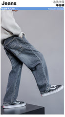 WZH301124-42 بنطلون جينز ولادي