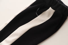 RM0608-31 طقم قطني سبورت ولادي 3 قطع ( بلوزة + جكيت + بنطلون )