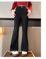 WZH191124-24 بنطلون خامة تقيلة خريفي شتوي