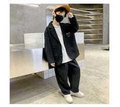 RM1227-26 طقم رسمي بجي قطعتين ( جكيت + بنطلون)