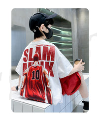 WZH301124-20 بردلة رياضية صيفية ماركة سلام دانك قطعتين ( بلوزة + شورت)