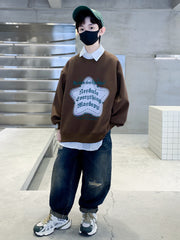 WZH301124-7 هودي قطن ربيع خريفي دافي أصلي