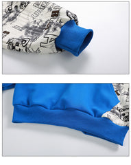 WZH301124-52 بدلة سبورت ولادي قطن قطعتين ( بلوزة + بنطلون)