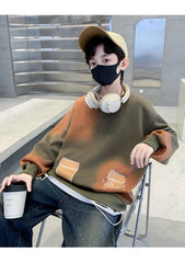 WZH301124-6 هودي ولادي قطن دافي