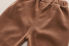 SSX220824-142 طقم ولادي قطعتين ( بلوزة + بنطلون) خريفي ربيعي