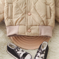 SSX220824-44 طقم خريفي شتوي ولادي تقيل نفخ مبطن قطعتين ( جكيت + بنطلون)