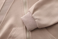 SSX220824-139 ترينج ربيعي خريفي قطن 3 قطع ( جكيت + بلوزة + بنطلون )