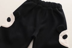 SSX220824-117 طقم 4 قطع ( قميص + فست صوف+ كرافة + بنطلون)