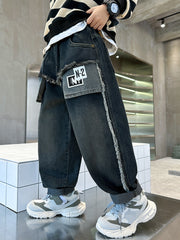 WZH301124-15 بنطلون جينز ستايل