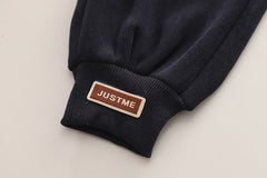 SSX220824-59  طقم ولادي شتوي تقيل مبطن فرو بالكامل قطعتين ( بلوزة + بنطلون)