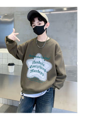 WZH301124-7 هودي قطن ربيع خريفي دافي أصلي