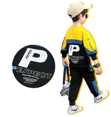 WZS040924-2 طقم سبورت قطن خريفي قطعتين ( بلوزة + بنطلون )